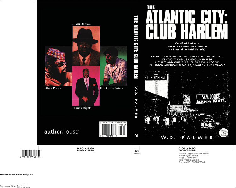 The Atlantic City: Club Harlem front and back covers